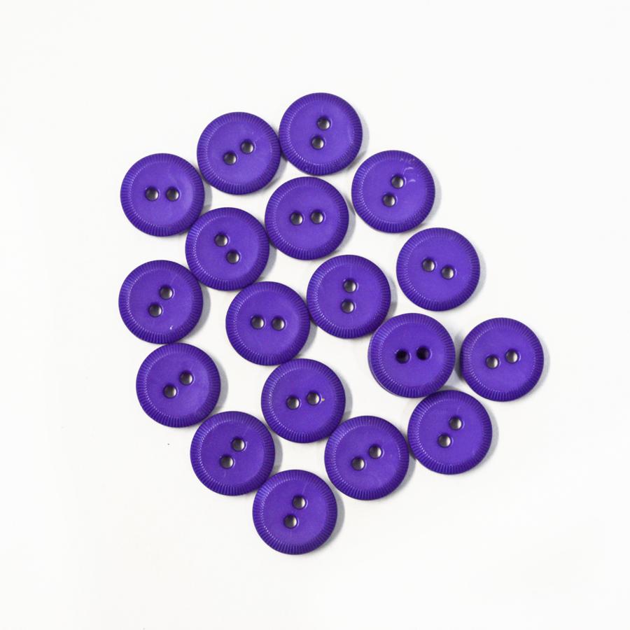 D ROUND WITH 2 HOLES 13MM LILAC (20) 228808