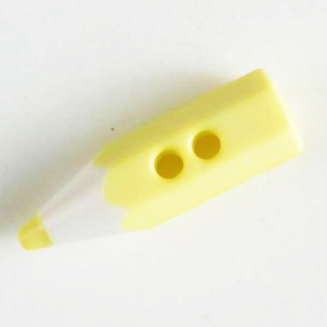 S PENCIL 2 HOLE 18MM YELLOW (40) 230043