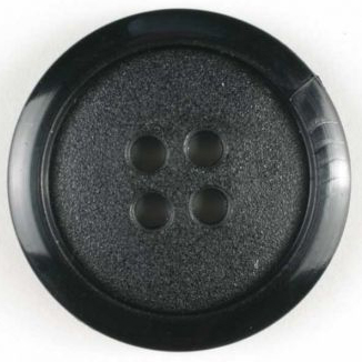 S ROUND 4 HOLE 23MM BLACK (30) 231233