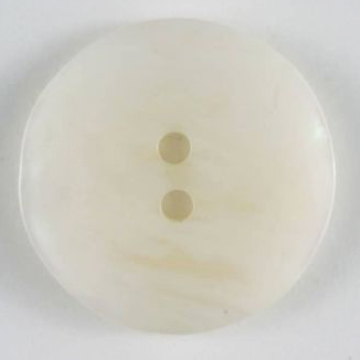 S ROUND PEARL EFFECT 2 HOLE 15MM WHT (20) 231365