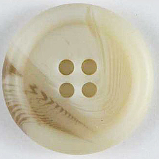 S ROUND 4 HOLE 20MM BEIGE (20) 231479