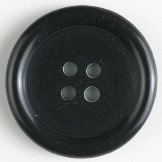 S ROUND 4 HOLE 20MM BLACK (30) 231611