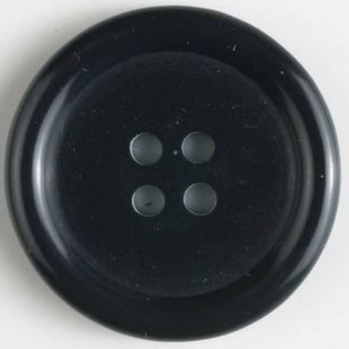 S ROUND 4 HOLE 20MM DARK BLUE (30) 231613