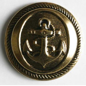 S ANCHOR 18MM ANTIQUE GOLD (20) 240603