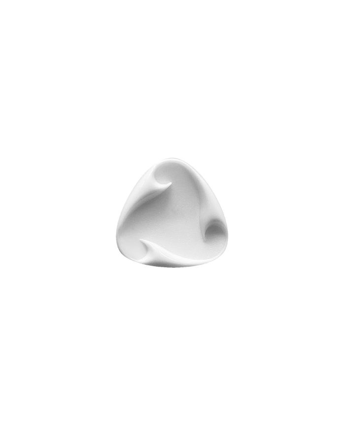 S TRIANGULAR WITH SHANK 13MM WHITE (12) 241276