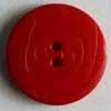 S ROUND FANCY DESIGN 2 HOLE 23MM RED (20) 250724