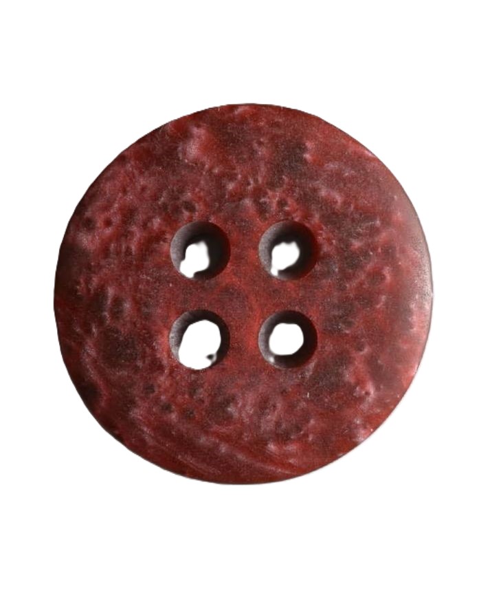 S MARBLE EFFECT 4 HOLE 20MM RED (20) 250753