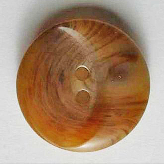OVAL BULGE 2 HOLE 18MM BEIGE (20) 251222