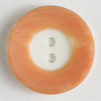 S CIRCLE COL BORDER 2 HOLE 18MM ORG (20) 251297