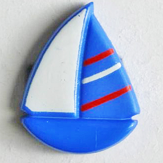 S SAILING BOAT 18MM BLUE (20) 251320