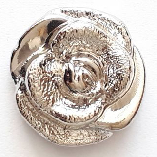 S ROSE 15MM SILVER (12) 251576