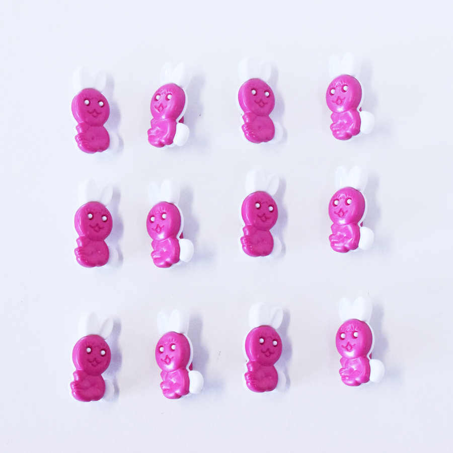 S RABBIT 20MM PINK (30) 251583