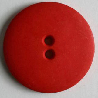 S PLAIN MATT 2 HOLES 28MM RED (20) 260452