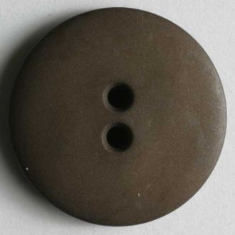 S PLAIN MATT 2 HOLES 28MM BROWN (20) 260523