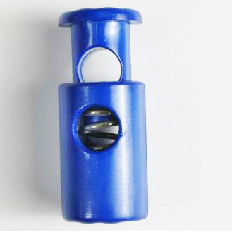 S CORD STOPPER/SPRING 23MM BLUE (20) 260604