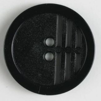 D RIMMED & PERFORATED 2H 20MM BLACK (12) 260762