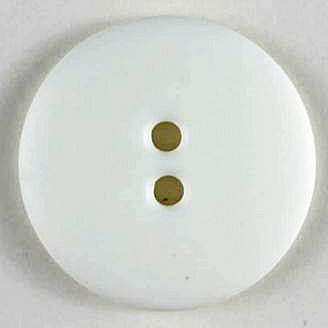 S PLAIN MATT 2 HOLE 28MM WHITE (20) 260871