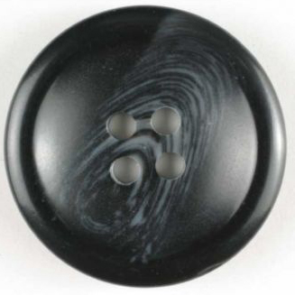 S ROUND 4 HOLE 23MM BLACK (16) 260894