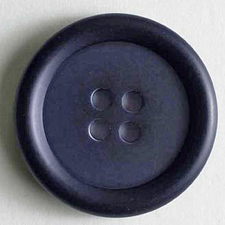 S PLAIN 4 HOLE 23MM DARK BLUE (16) 260940