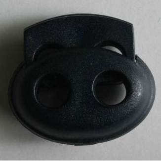 S OVAL CORD STOPPER 18MM DARK BLUE (20) 260976