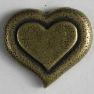 HEART 15MM ANTIQUE TIN (20) 261044