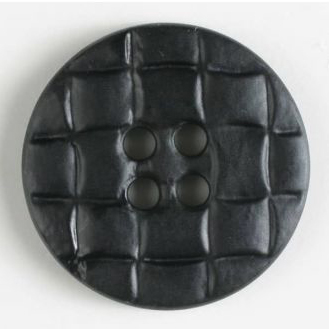 S ROUND NOTCHED 4 HOLE 20MM BLK (20) 261102