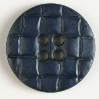 S ROUND NOTCHED 4 HOLE 20MM D BLUE (20) 261105