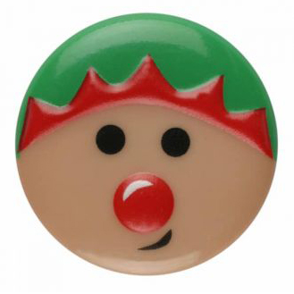 S CHILDREN XMAS ELF 15MM PINK (12) 261360