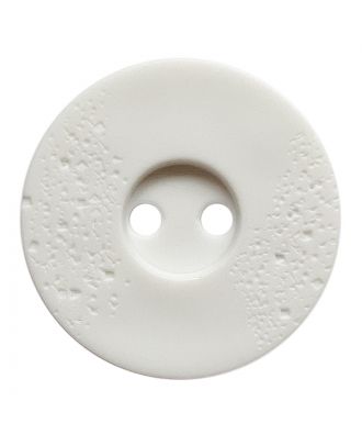 S ROUND 2 HOLES 15MM WHITE (12) 261428