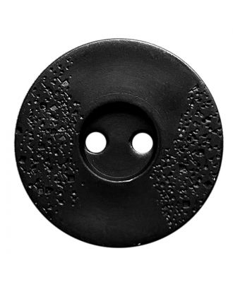 S ROUND 2 HOLES 15MM BLACK (12) 261429