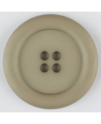 S ROUND WIDE EDGE 4 HOLE 20MM BEIGE (12) 265716