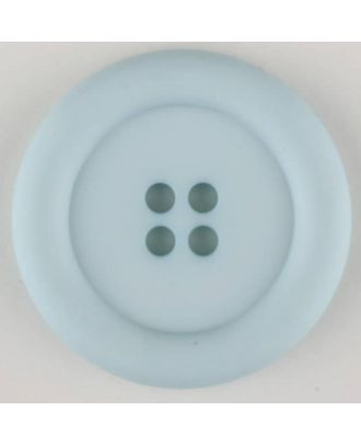 D ROUND WIDE EDGE 4 HOLE 20MM BLUE (12) 265721