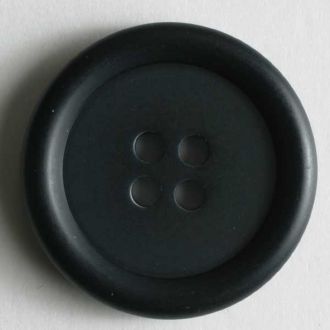 S ROUND SIMPLE 4 HOLE 25MM DARK BLUE (12) 270592