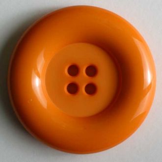 S BEADED RIM 4 HOLE 34MM ORANGE (30) 280827