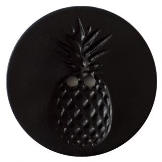 PINEAPPLE 2 HOLE23MM BLACK (12) 281112