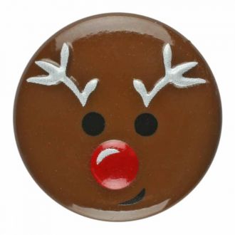 S REINDEER 18MM BROWN (12) 281177