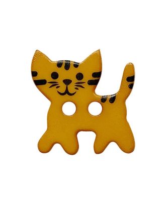 S 2 HOLE STANDING CAT 15MM TAN (12) 281262