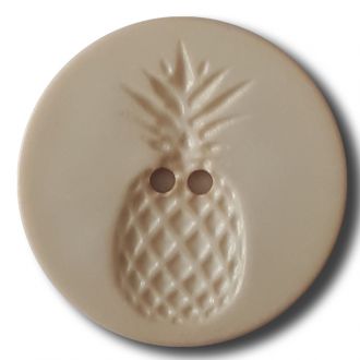 PINEAPPLE 2 HOLE23MM BEIGE (12) 282815