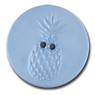 D PINEAPPLE 2 HOLES 23MM LIGHT BLUE (12) 282817