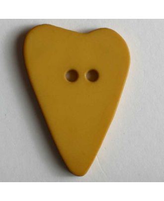 HEART ASYMMETRICAL 2H 28MM YELLOW (12) 289074