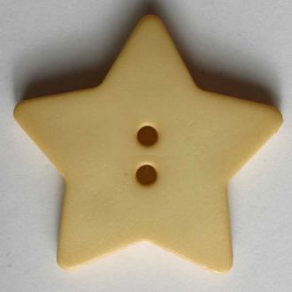 QUILTING STAR 2 HOLE 28MM YELLOW (12) 289105
