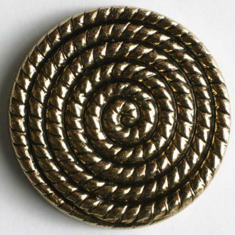 S SNAIL PATTERN 23MM ANTIQUE GOLD (30) 290120