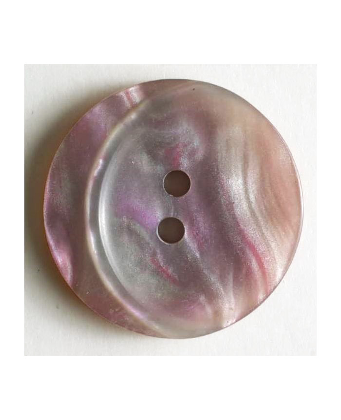 S MARBLE DRAWING 2 HOLE 23MM PINK (16) 300446