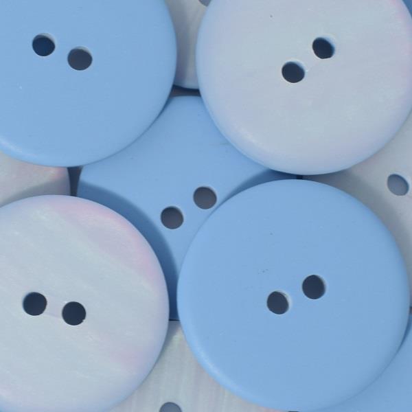 S DELICATE STRIPES 2 HOLE 23MM BLUE (16) 300730
