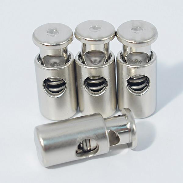S CORD STOPPER/SPRING 23MM SIL (20) 310302