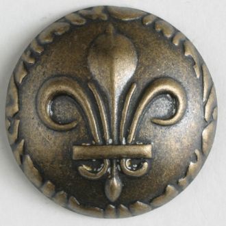 S FLEUR-DE-LIS 20MM ANTIQUE BRASS (20) 310712