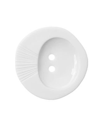 S 2H ROUND DIPPED CENTRE 18MM WHITE (12) 311192