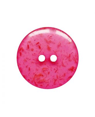 S ROUND BUTTON WITH 2H 18MM CERISE (12) 313010