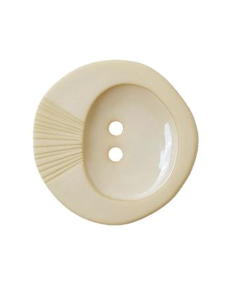 S 2H ROUND DIPPED CENTRE 18MM CREAM (12) 314005