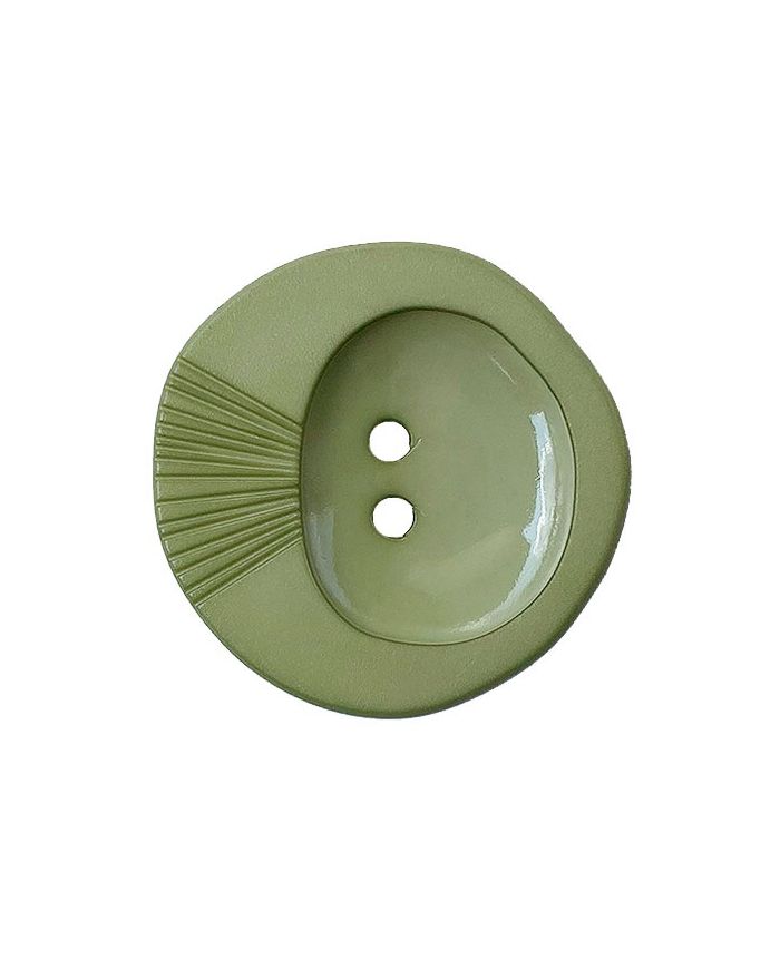 S 2H ROUND DIPPED CENTRE 18MM LICHEN (12) 314010